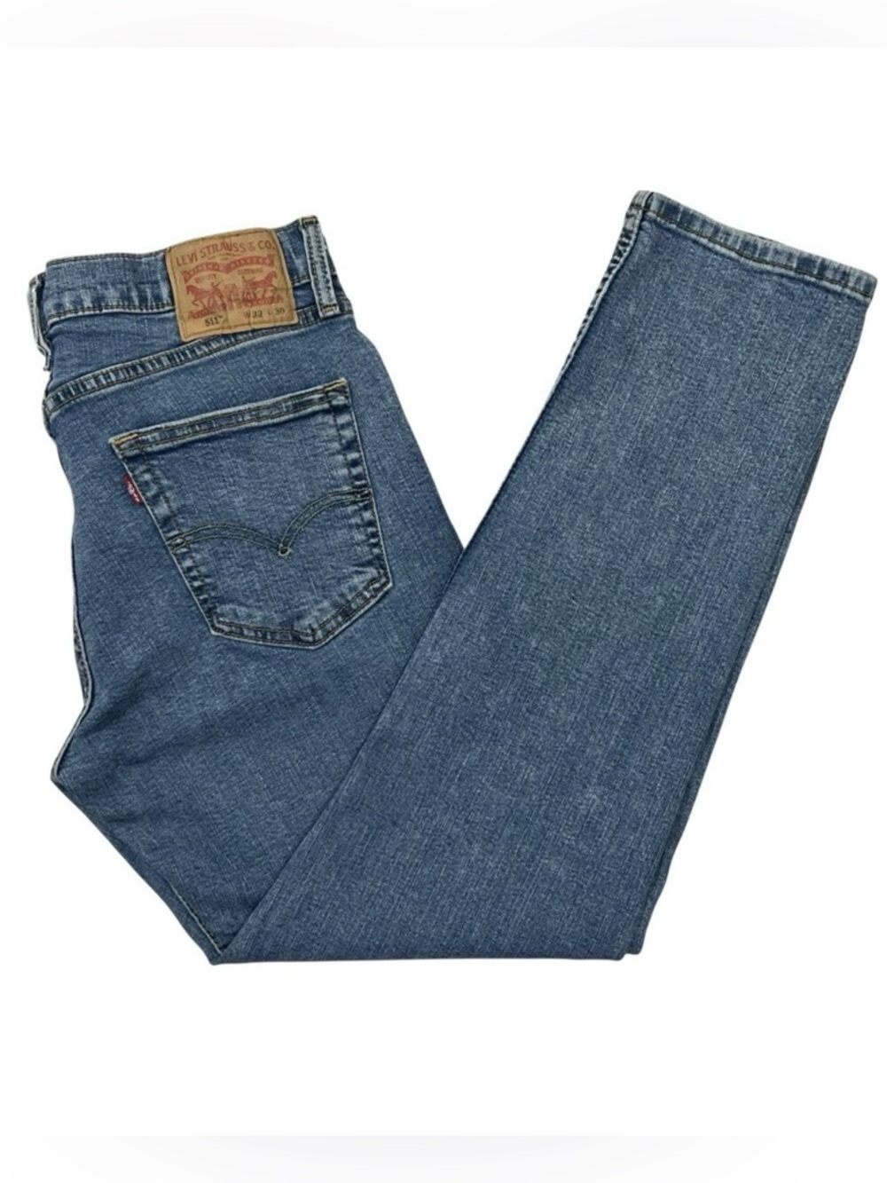 Levi’s 511 Slim Fit Jeans Men’s 32x30 Straight Taper Leg Denim Cotton Stretch